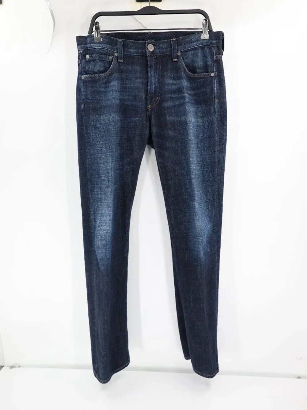Citizens of Humanity Jeans Mens 33 L33.5 Blue Sid Straight Fit Denim Made in USA